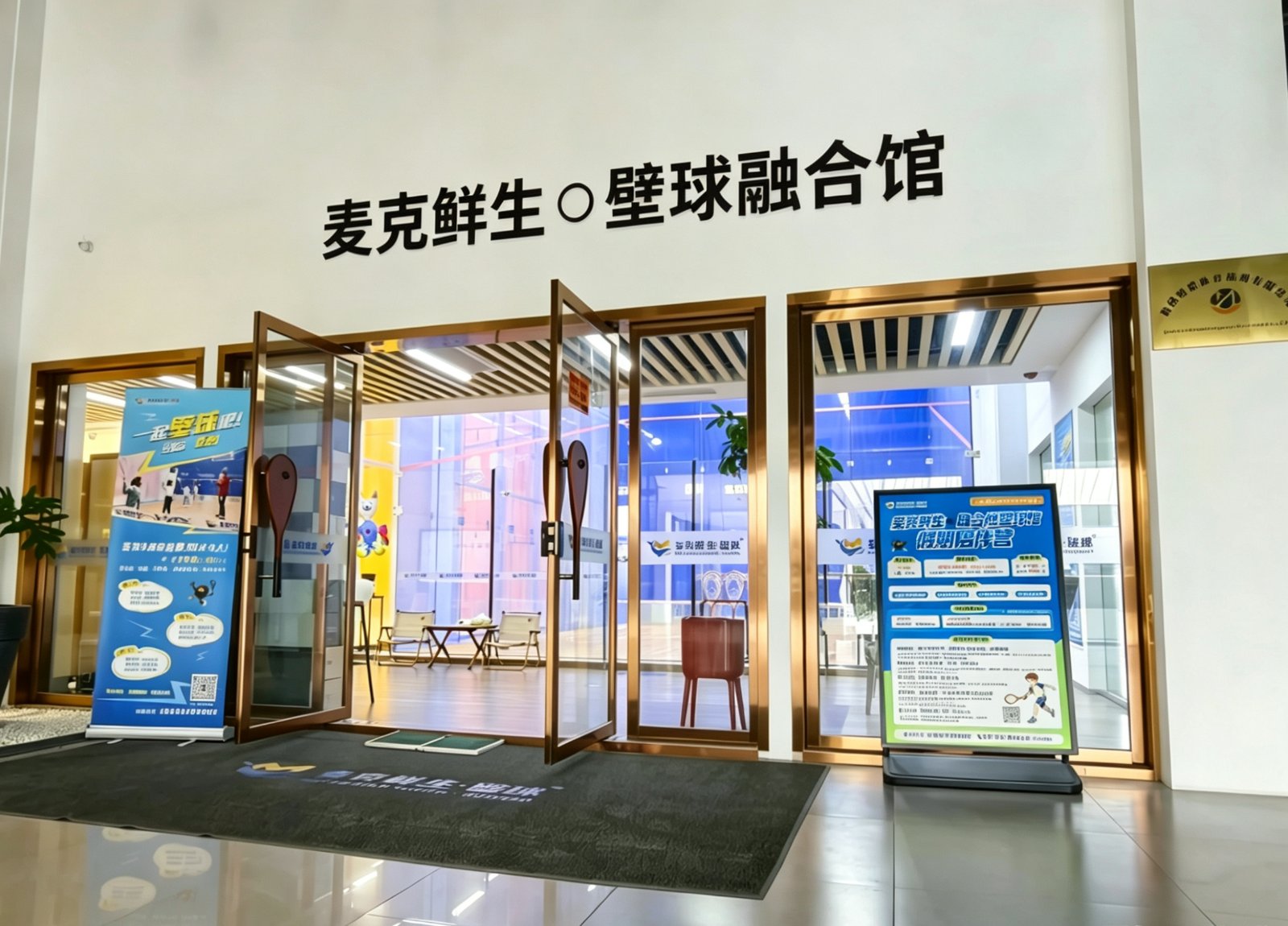 麦克鲜生壁球融合馆